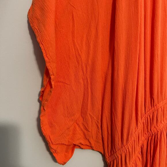 Knox Rose Women's Plus Size Flutter Short Sleeve Embroidered Dress - 4X - NWT - Picture 10 of 14